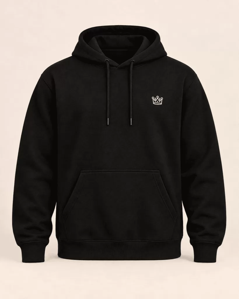Official Lawnland Crown Hoodie — illustrative product mockup